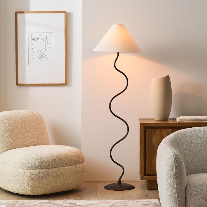 Zigzag Floor Lamp
